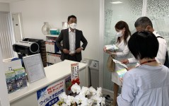 中原市長来社②